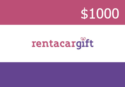 RentacarGift $1000 Gift Card US