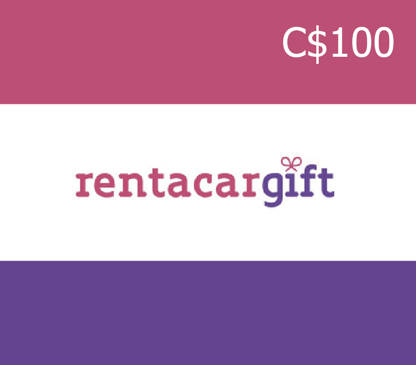 

RentacarGift C$100 Gift Card CA