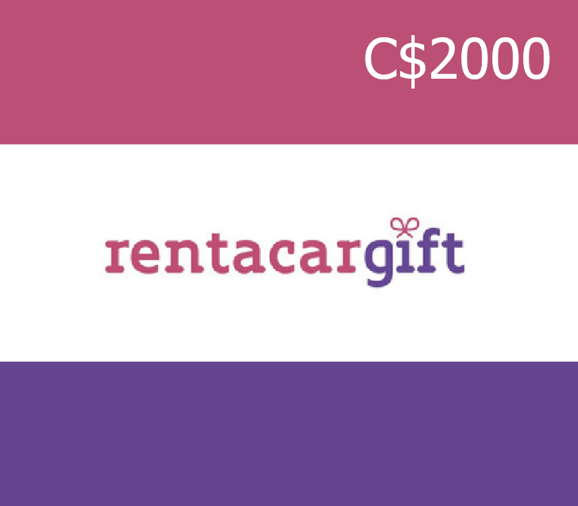 

RentacarGift C$2000 Gift Card CA