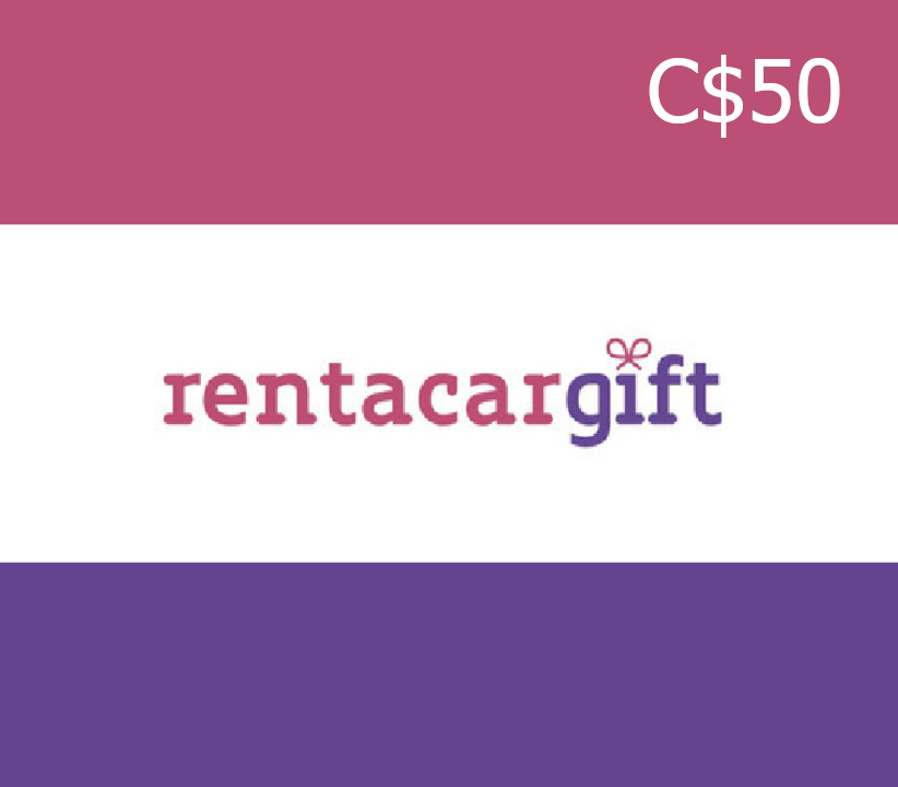 

RentacarGift C$50 Gift Card CA