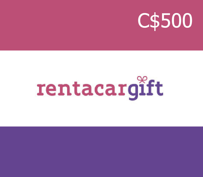 

RentacarGift C$500 Gift Card CA