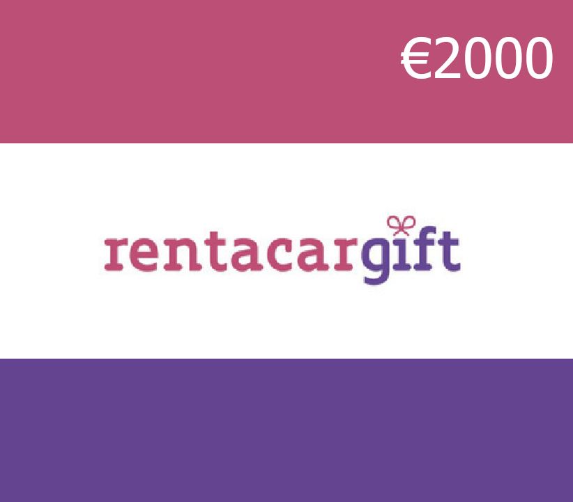 

RentacarGift €2000 Gift Card DE