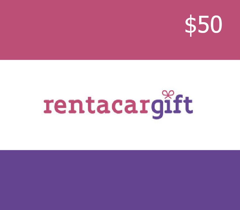 

RentacarGift $50 Gift Card US