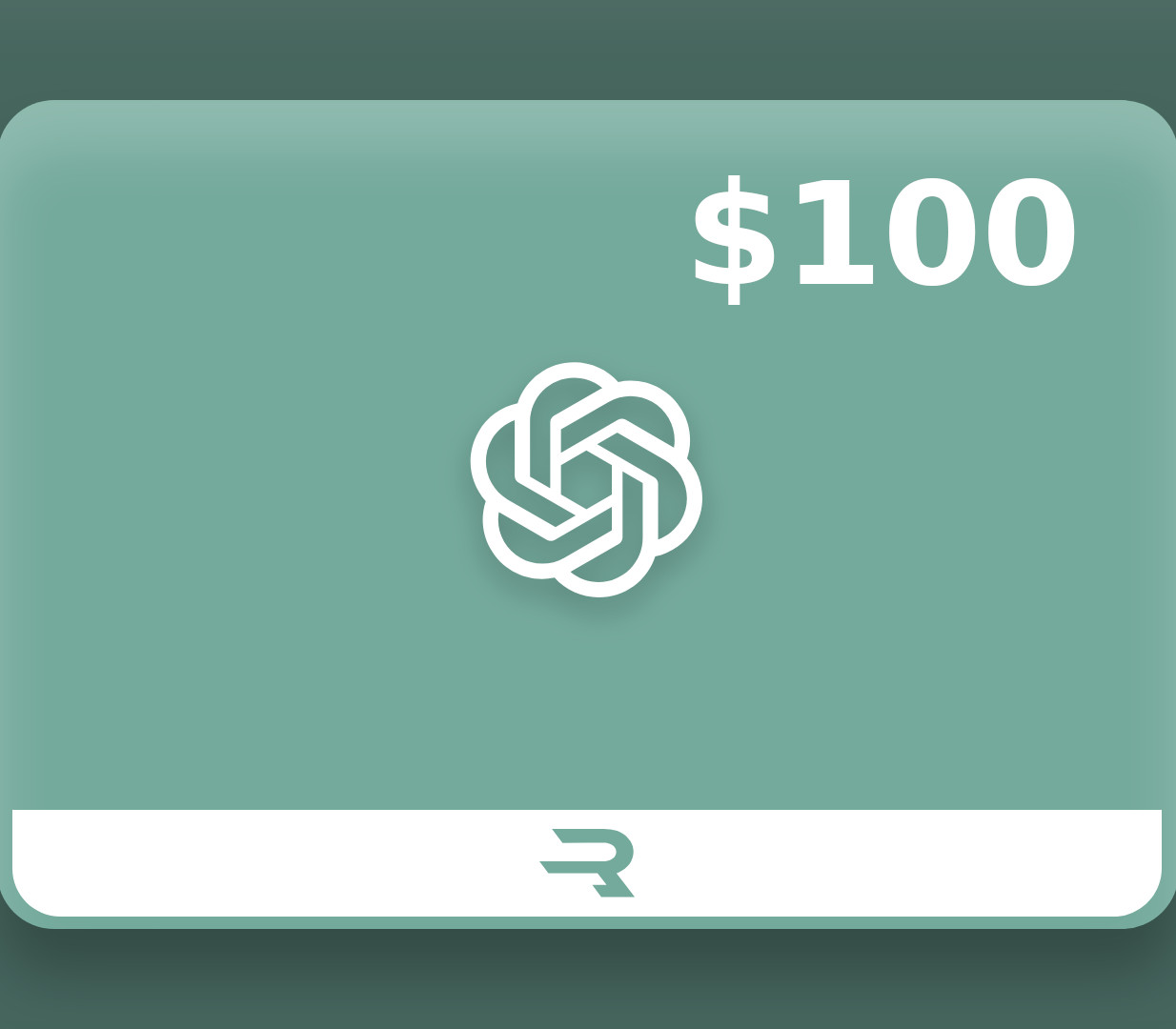 

Rewarble ChatGPT $100 Gift Card