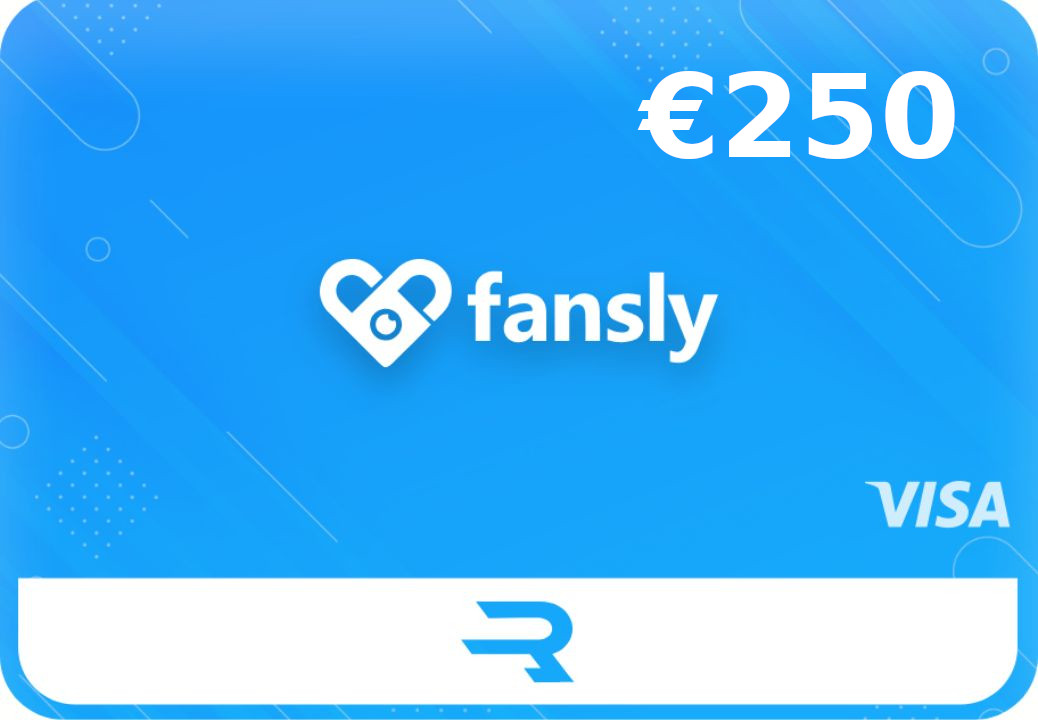 Rewarble Fansly €250 Gift Card screenshot 1