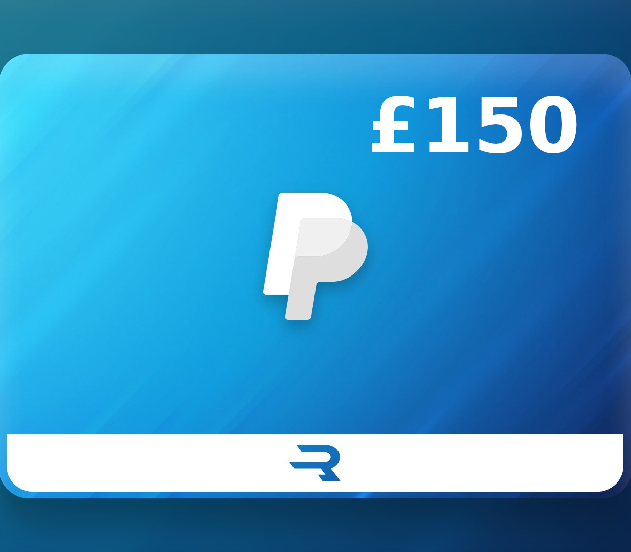 

Rewarble PayPal £150 Gift Card