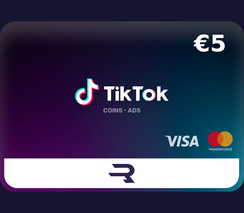 

Rewarble TikTok €5 Gift Card