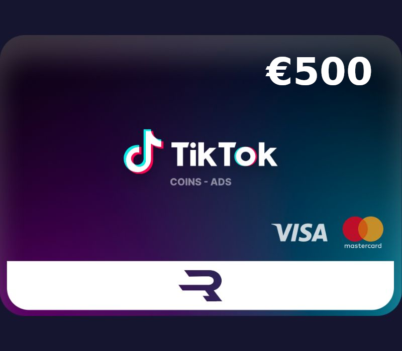 

Rewarble TikTok €500 Gift Card