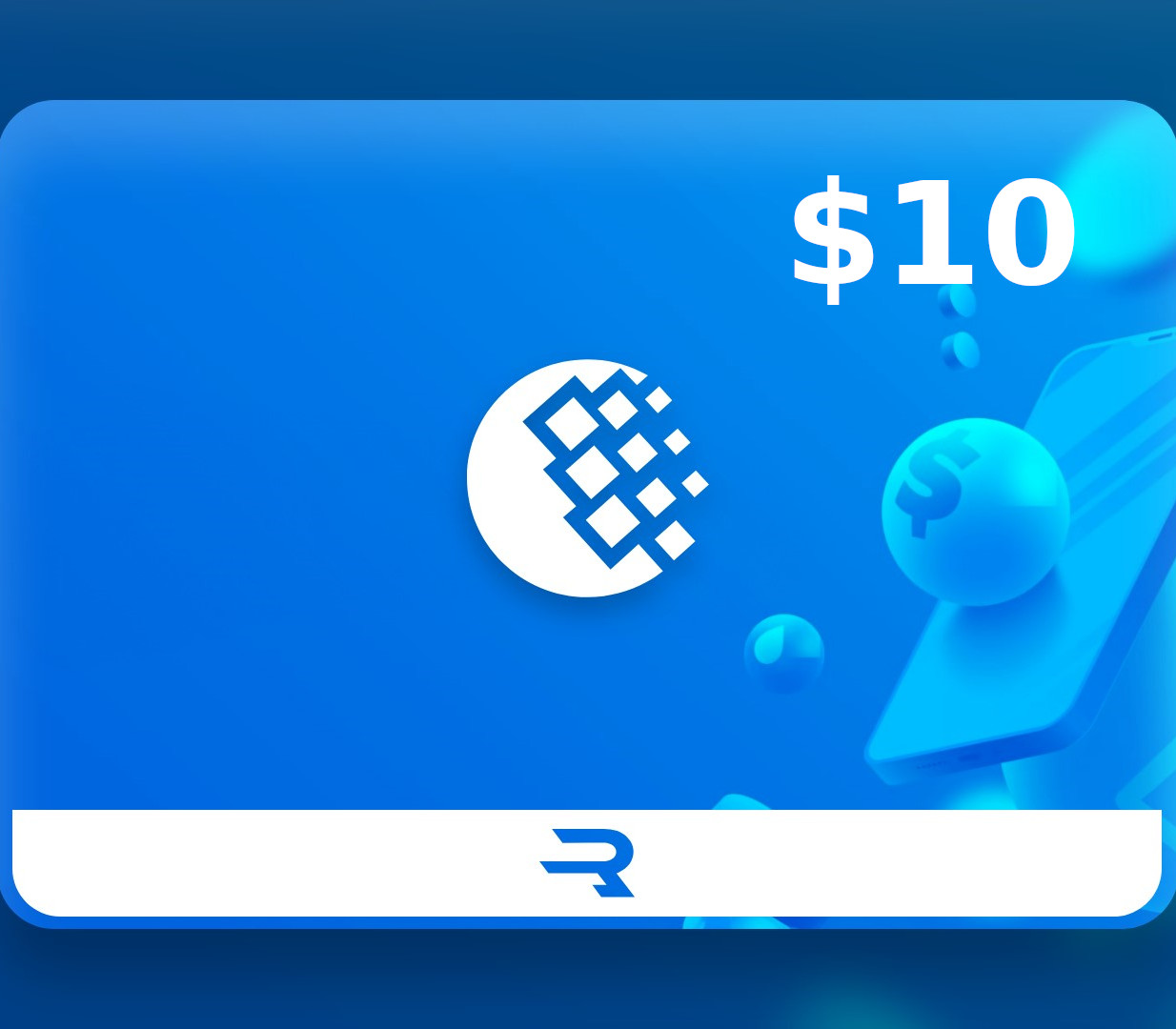 

Rewarble WebMoney $10 Gift Card