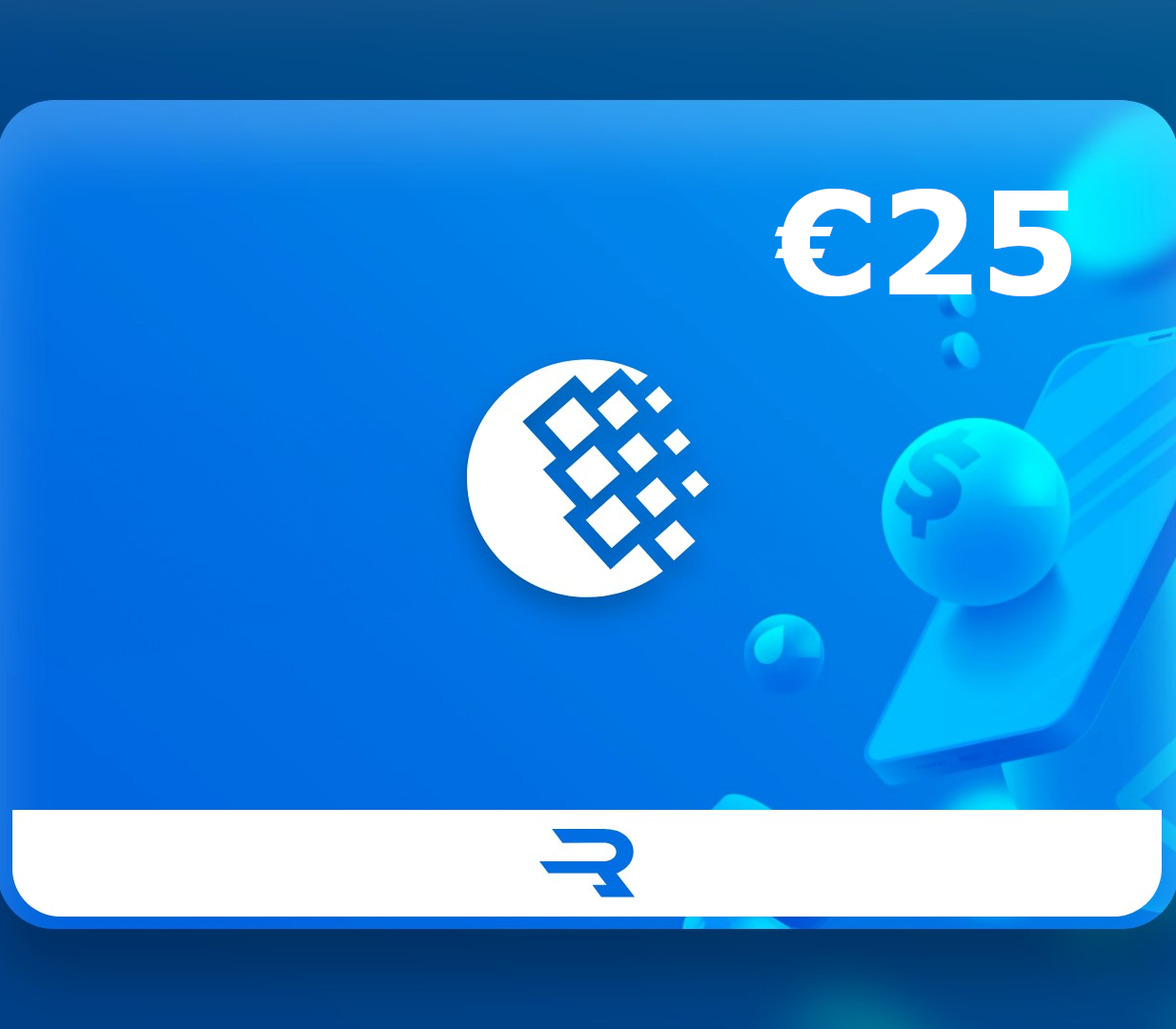 

Rewarble WebMoney €25 Gift Card