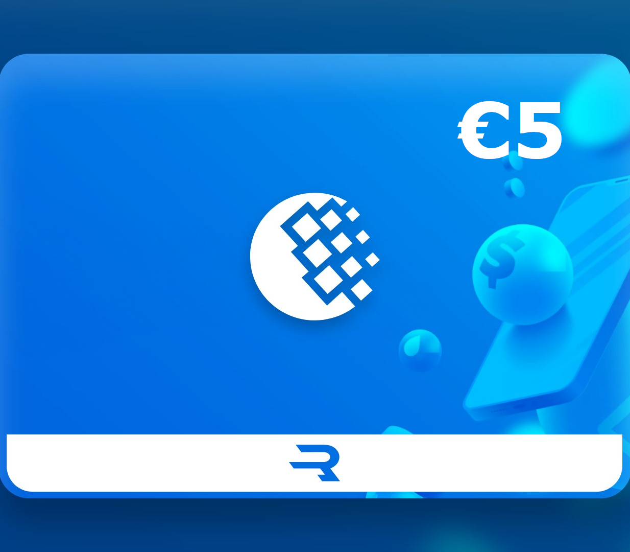 

Rewarble WebMoney €5 Gift Card