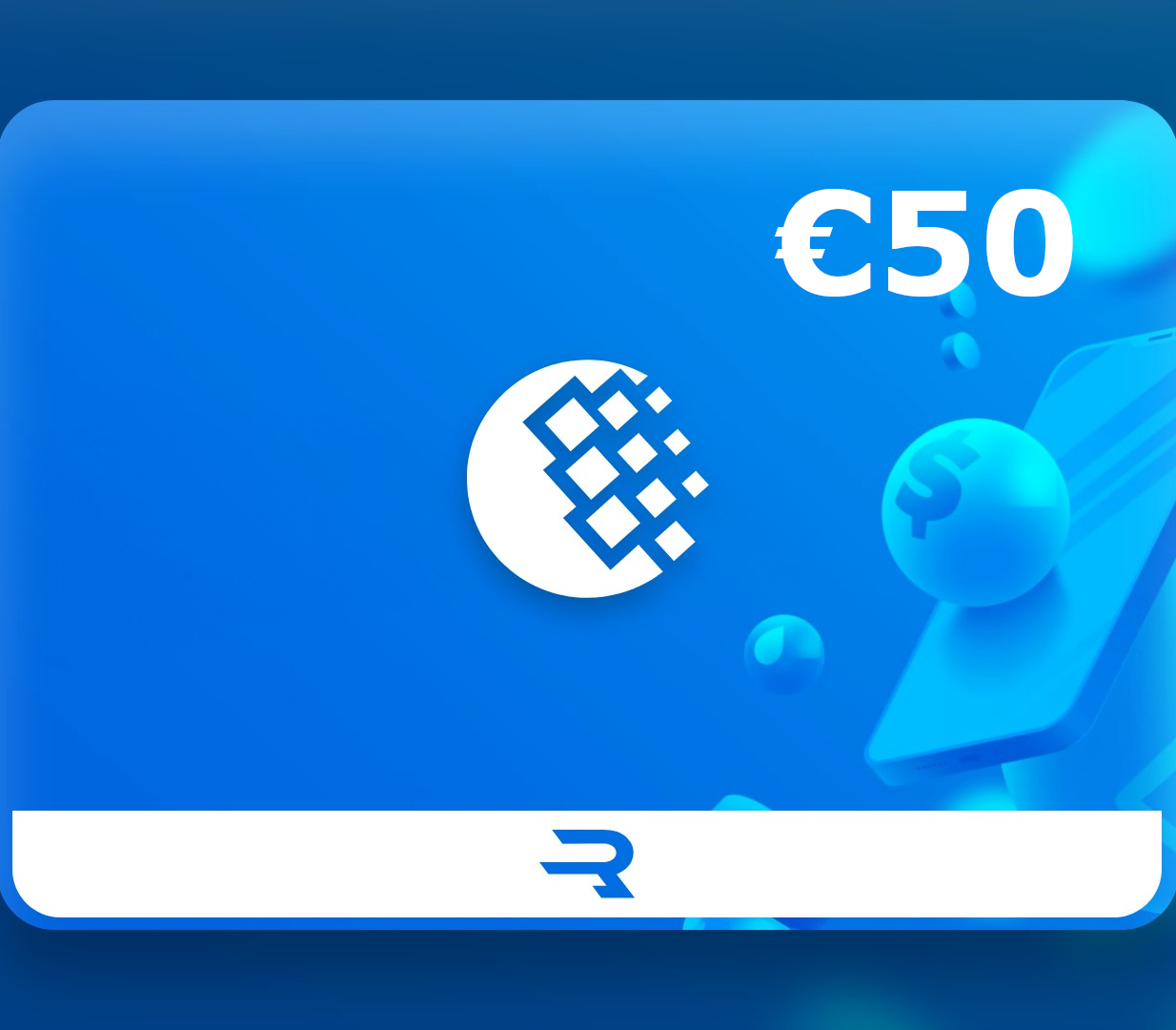 

Rewarble WebMoney €50 Gift Card