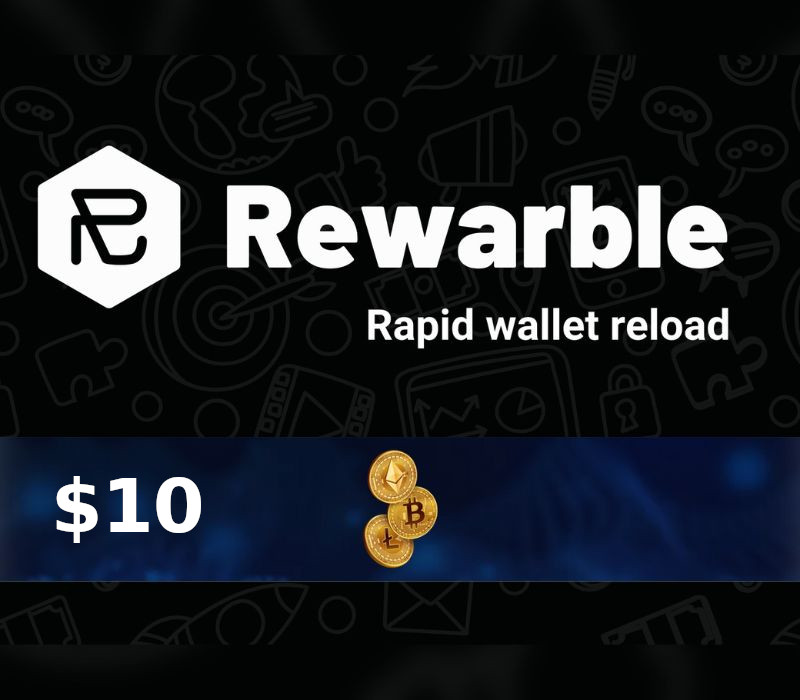 

Rewarble Crypto $10 Gift Card US