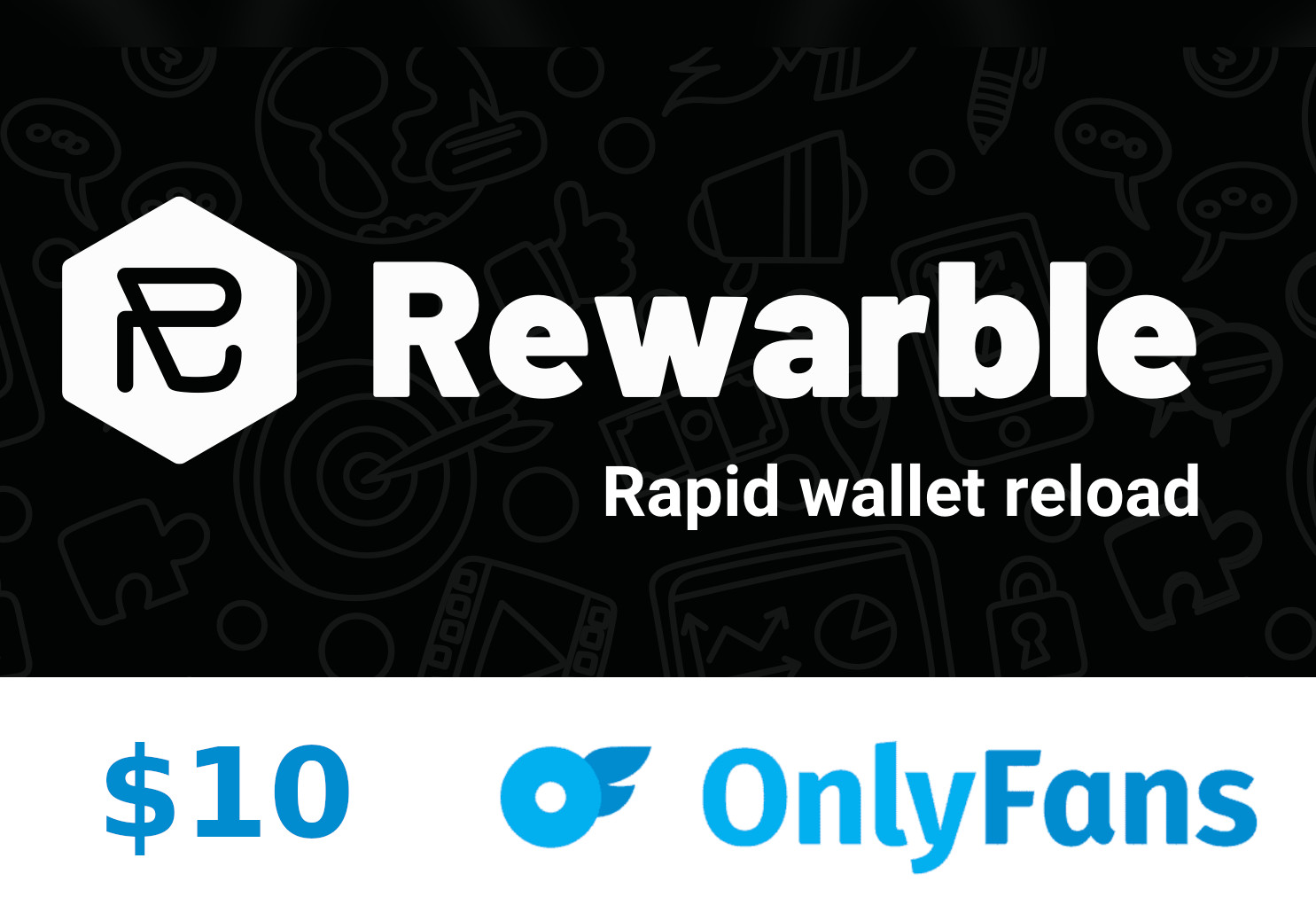 Rewarble OnlyFans £250 Gift Card screenshot 1