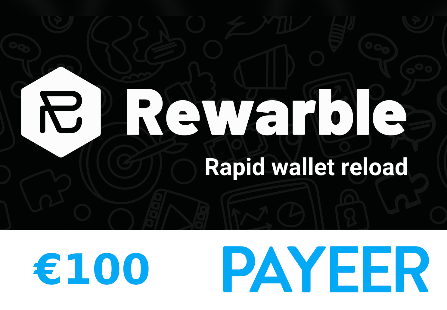 Rewarble Payeer €100 Gift Card screenshot 1