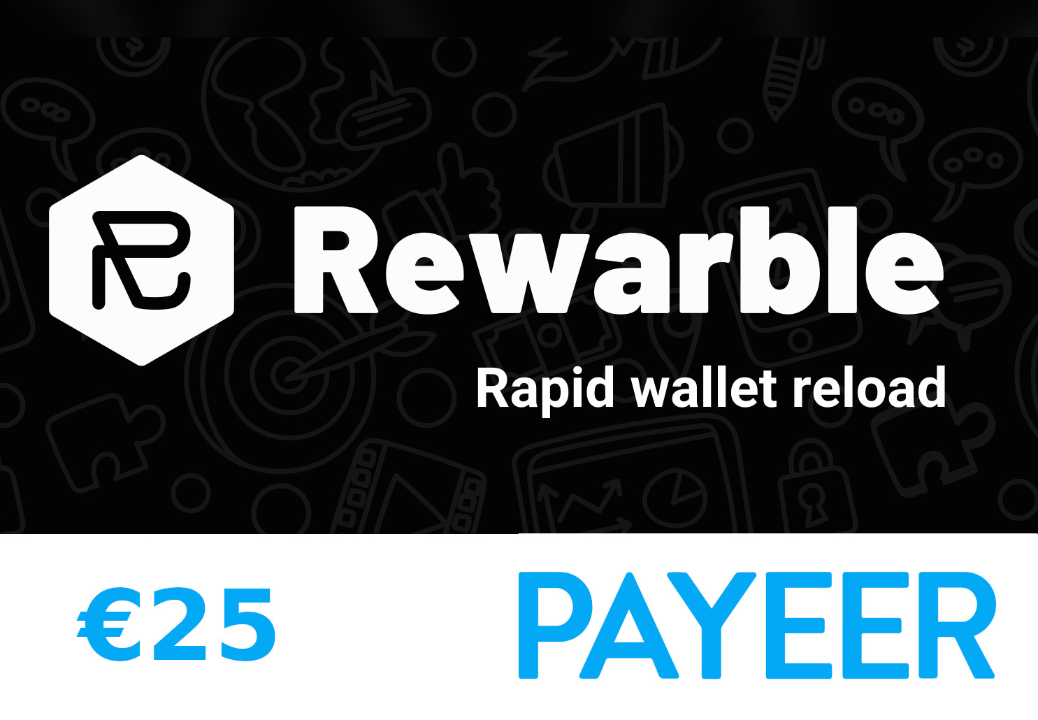 Rewarble Payeer €25 Gift Card screenshot 1