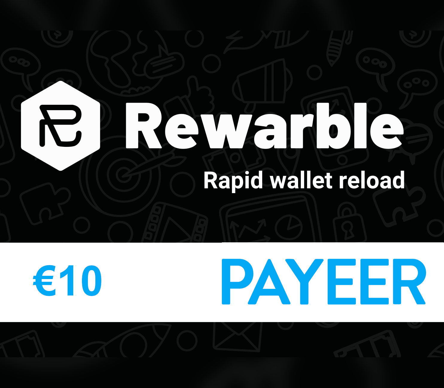 

Rewarble Payeer €10 Gift Card EU