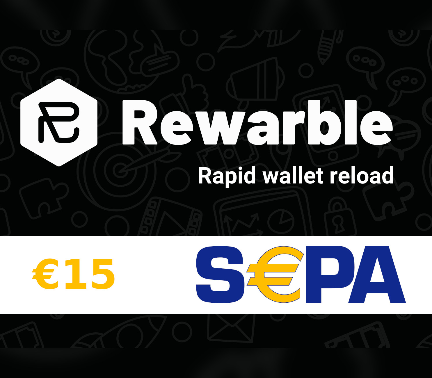 

Rewarble SEPA €15 Gift Card