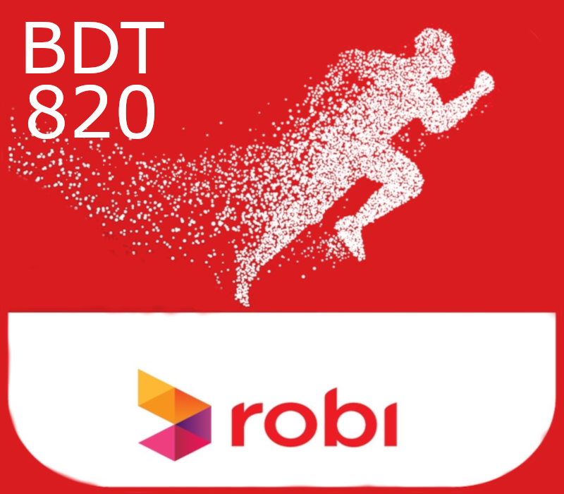 

Robi 820 BDT Mobile Top-up BD