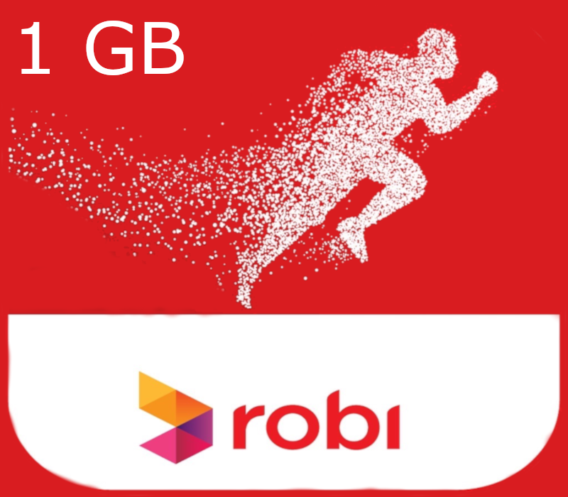 

Robi 1 GB Data Mobile Top-up BD (Valid for 7 days)