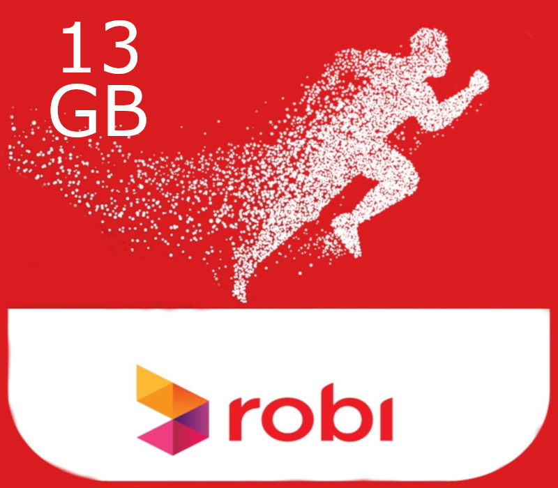 

Robi 13 GB Data Mobile Top-up BD