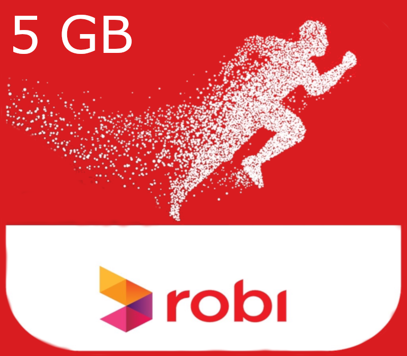 

Robi 5 GB Data Mobile Top-up BD (Valid for 7 days)