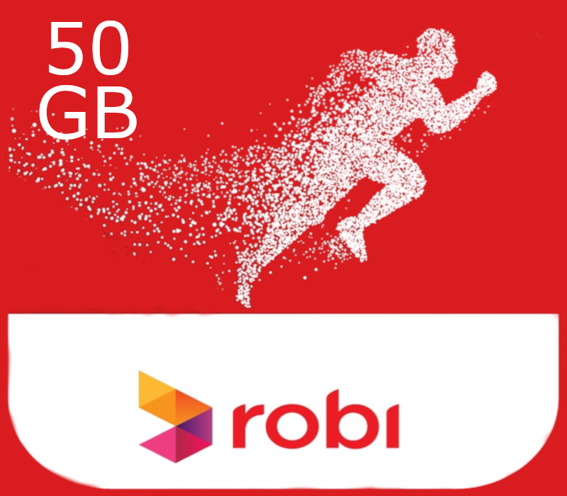 Robi 50 GB Data Mobile Top-up BD