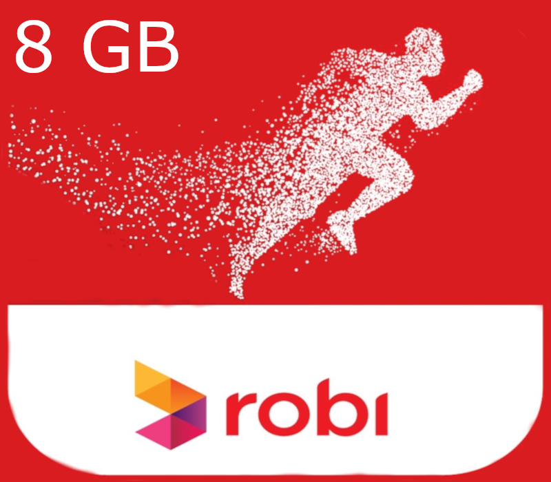 Robi 8 GB Data Mobile Top-up BD