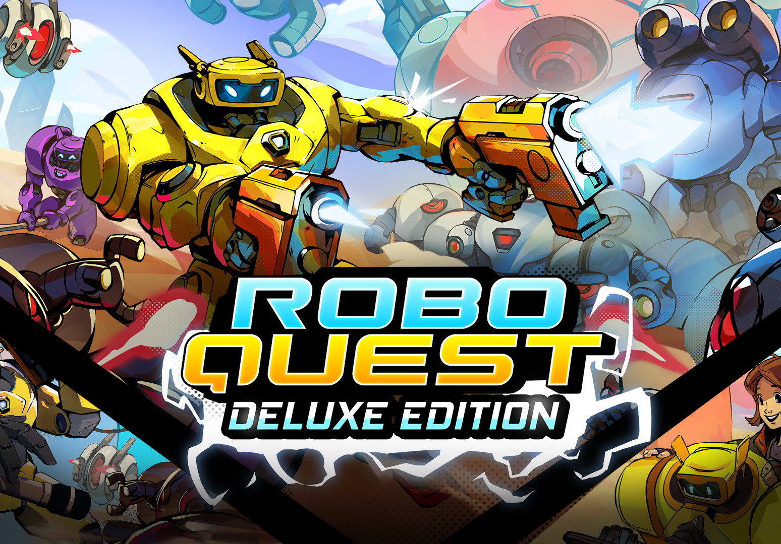 Roboquest Deluxe Edition EU PC Steam CD Key screenshot 2