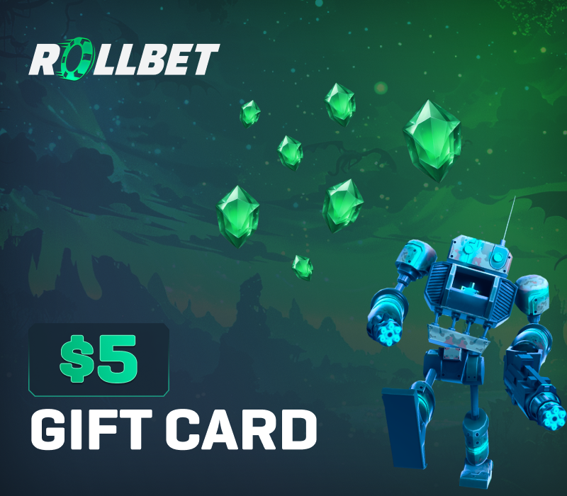 

Rollbet $5 Gift Card