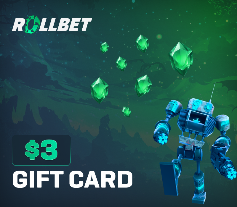 

Rollbet $3 Gift Card