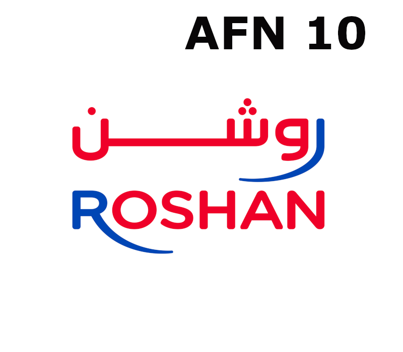 

Roshan 10 AFN Mobile Top-up AF