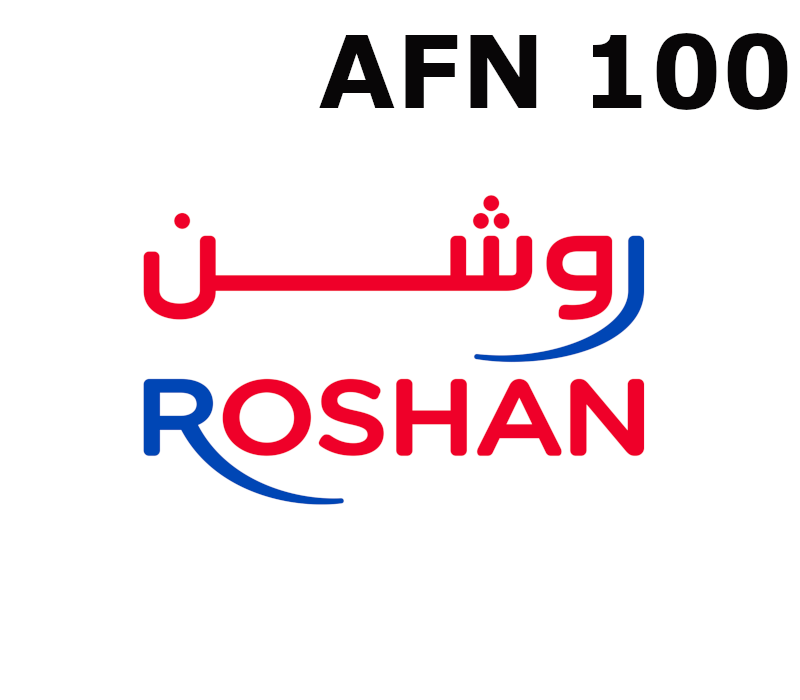 

Roshan 100 AFN Mobile Top-up AF