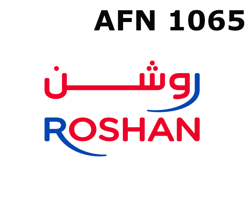 

Roshan 1065 AFN Mobile Top-up AF