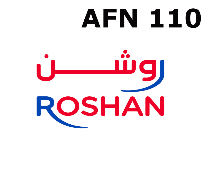 

Roshan 110 AFN Mobile Top-up AF