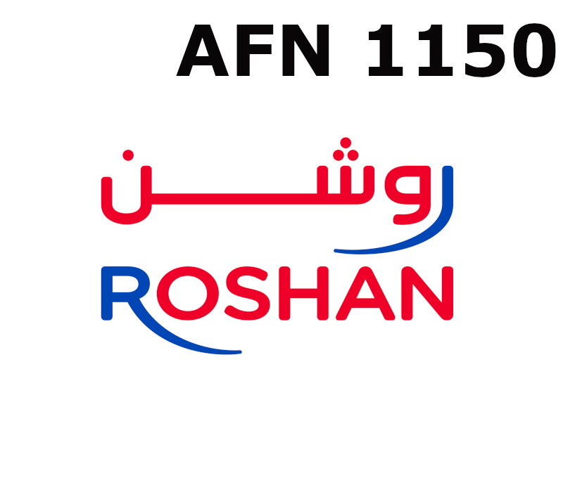 

Roshan 1150 AFN Mobile Top-up AF