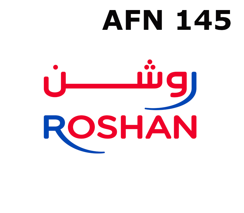 

Roshan 145 AFN Mobile Top-up AF