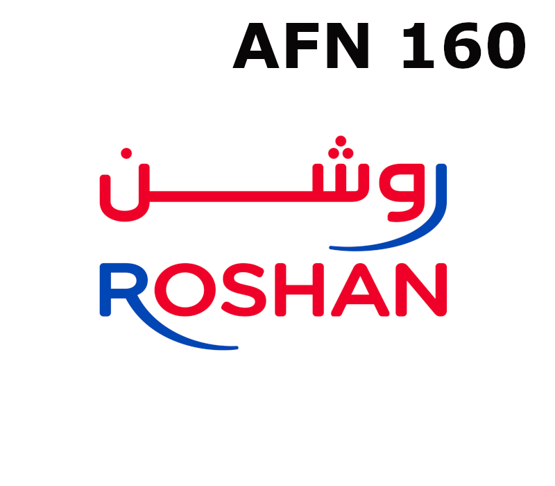 

Roshan 160 AFN Mobile Top-up AF