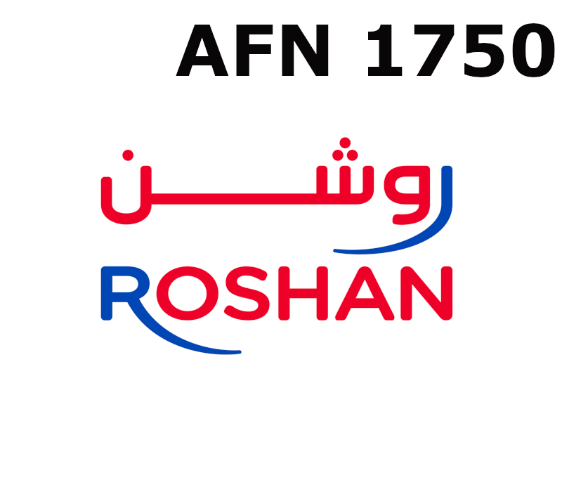 

Roshan 1750 AFN Mobile Top-up AF