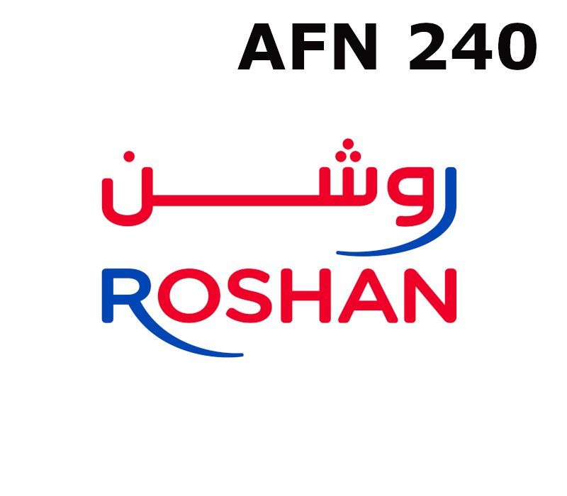 

Roshan 240 AFN Mobile Top-up AF