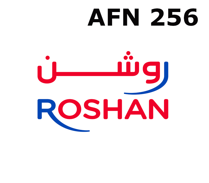 

Roshan 256 AFN Mobile Top-up AF