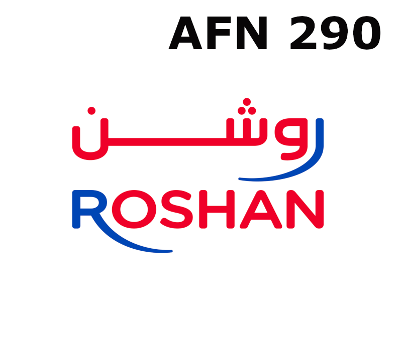 

Roshan 290 AFN Mobile Top-up AF