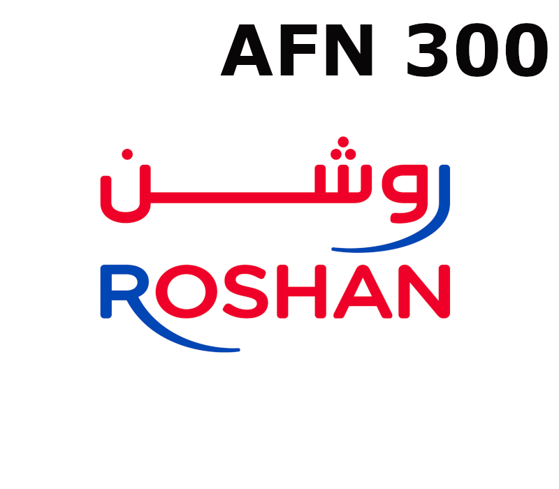 

Roshan 300 AFN Mobile Top-up AF