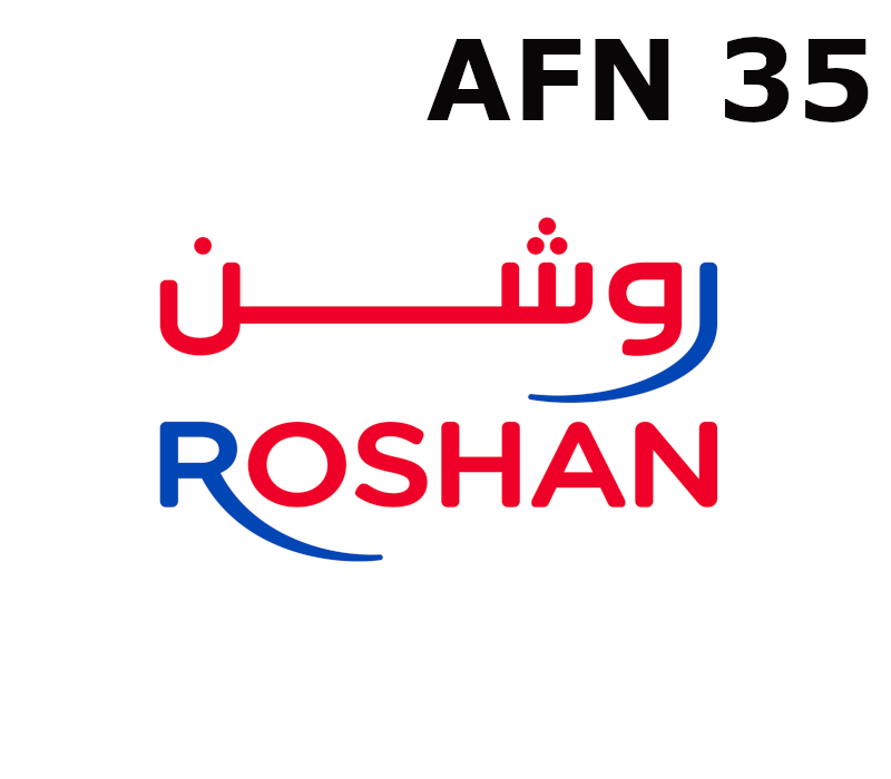 

Roshan 35 AFN Mobile Top-up AF