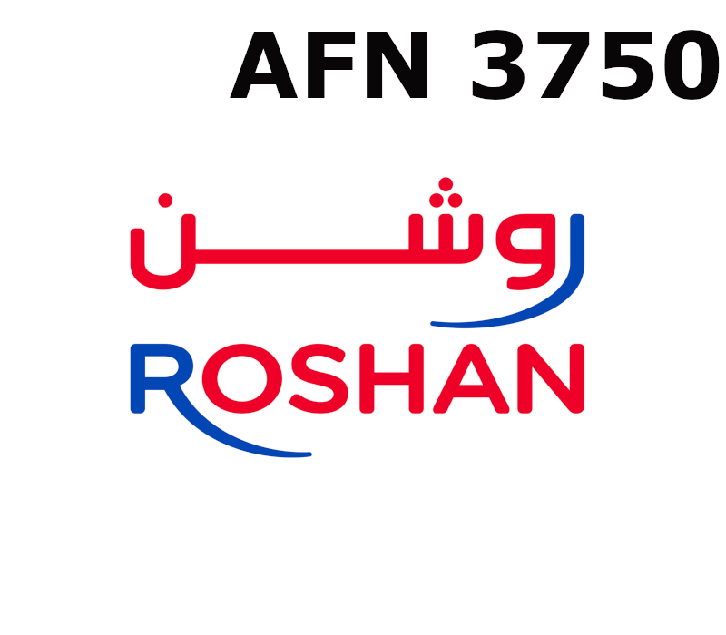 

Roshan 3750 AFN Mobile Top-up AF