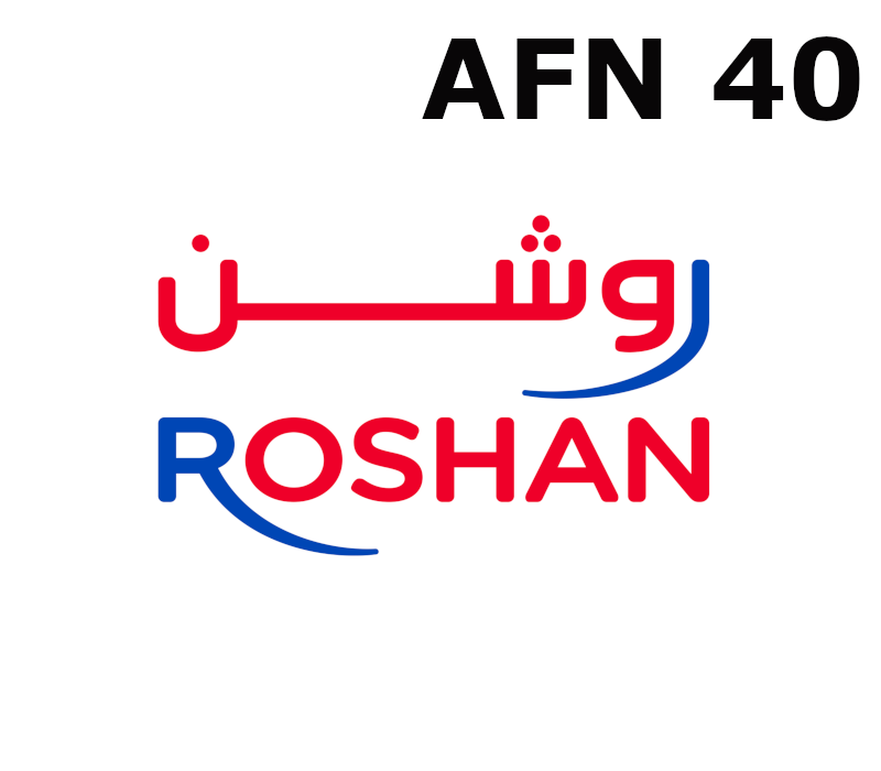 

Roshan 40 AFN Mobile Top-up AF