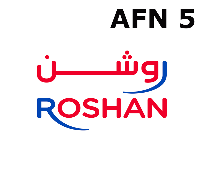 

Roshan 5 AFN Mobile Top-up AF