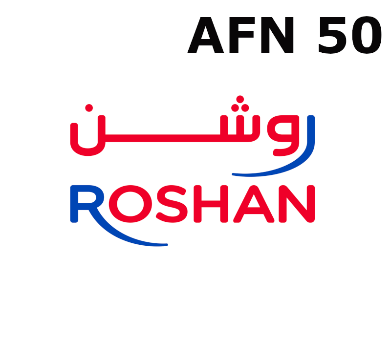 

Roshan 50 AFN Mobile Top-up AF