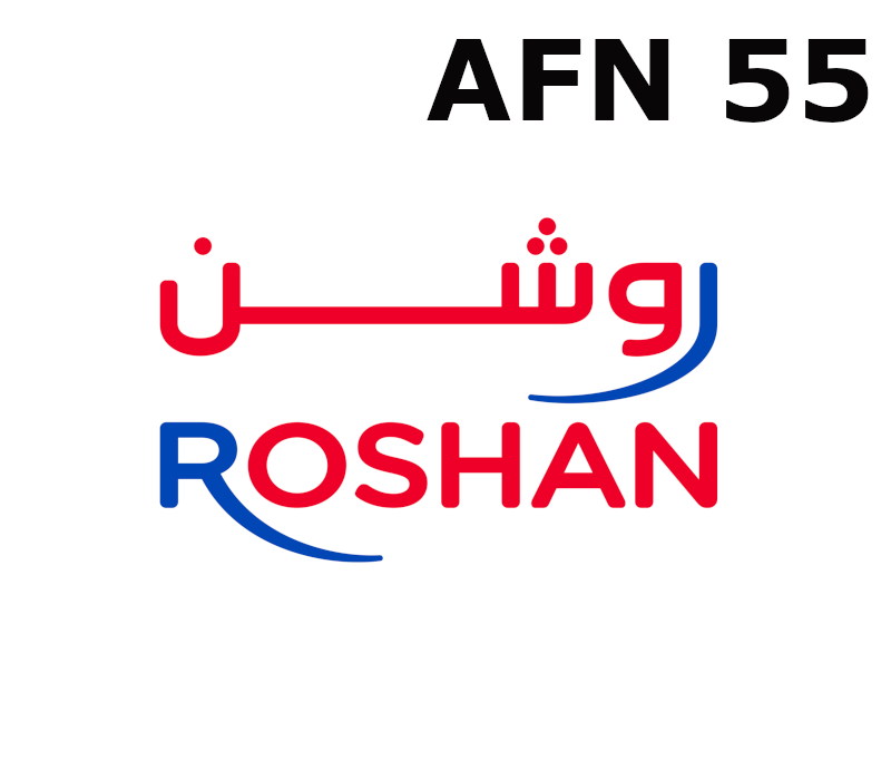 

Roshan 55 AFN Mobile Top-up AF