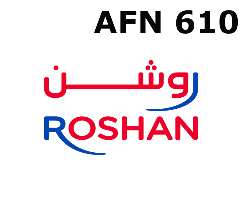 

Roshan 610 AFN Mobile Top-up AF